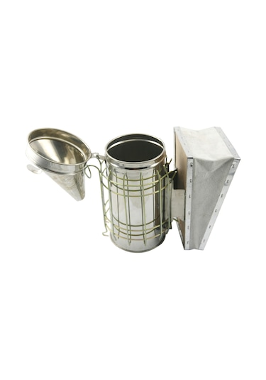 Symbee Çelik Paslanmaz Arı Duman Makinesi - Isı Korumalı, Hava Akışı İyi, Arıları Sakinleştirir