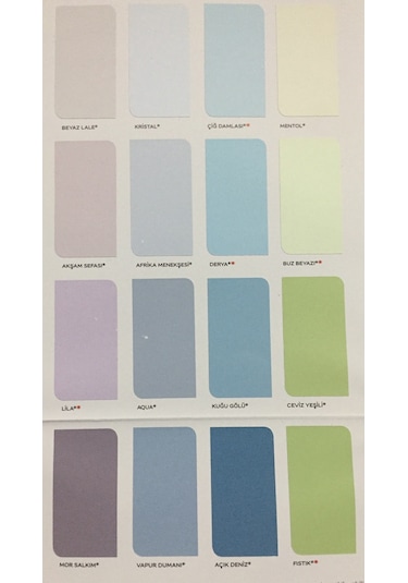 Marshall Pastel Yarı Mat Yağlı Boya 2.5 Lt - Geniş Renk Seçeneği