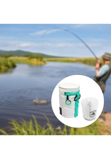 Pazly Karanlık Ve Açık Maceralar İçin Balık Tutma Dolgulu Beyaz Ürün Beyaz