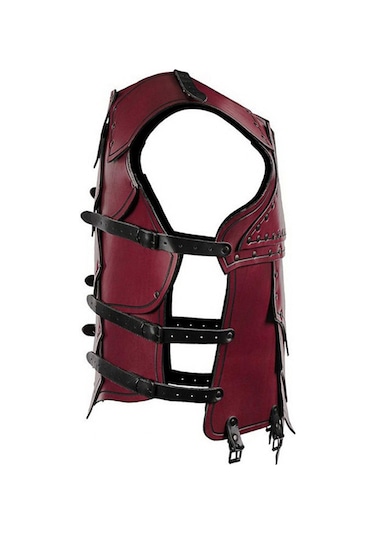 Suntek Yetişkin Binicilik Binicilik Yeleği Koruyucu Üç Kırmızı