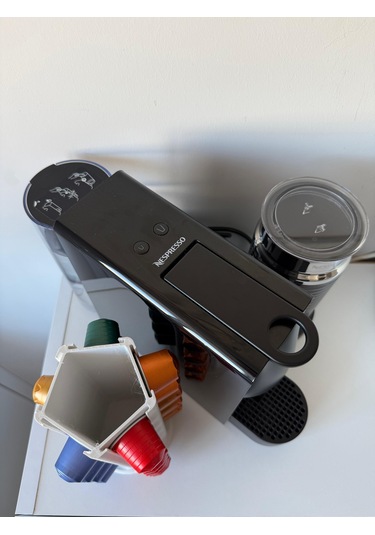 Kapsül Kahve Tutucu Dekoratif Standı 25 Kapasiteli Nespresso Beyaz