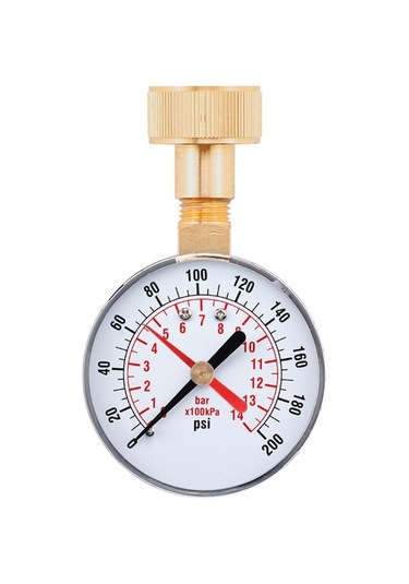 Kolay Kurulum İçin Takım Parçası Su Basıncı Göstergesi Net Ekran Yüksek Hassasiyetli Bahçe Evi 34