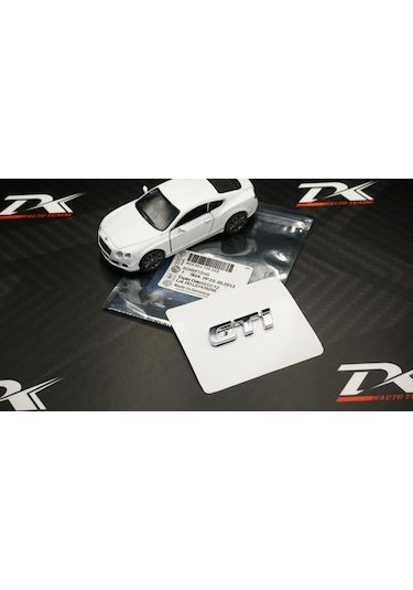 Volkswagen Golf Gti Bagaj 3M 3D Krom Abs Yazı Logo Amblem