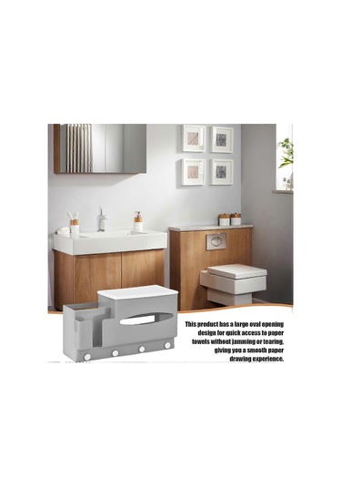 Yatak Başucu Düzenleyici Mendil, Çok Amaçlı Mendil Kutusu Tutucu, Yatak Odası İçin Delinmeyen Temiz Mendil Kutusu Masa Düzenleyici