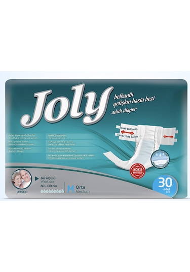 Joly Yetişkin Bezi Medium 30'Lu