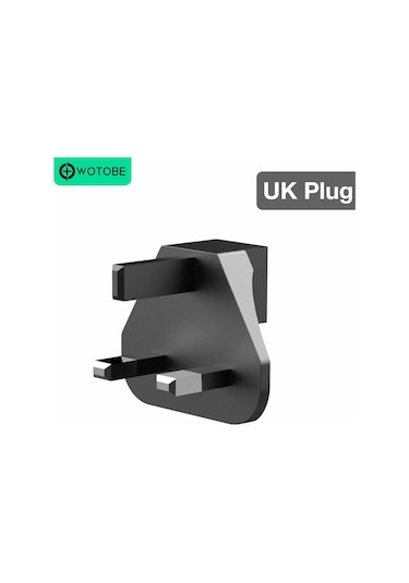 Wotobeus Ab Tak Adaptörü 65w/130w/200w Şarj Adaptörü, Abd/ab/au/ingiltere Değiştirilebilir Pin Seyahat Priz Ukdistribütör Garantili