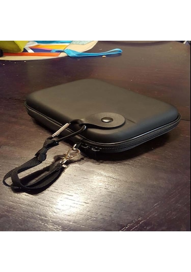 Yaozixa Siyah Eva Dayanıklı Depolama Kutusu - Sabit Disk, Powerbank, Hoparlör İçin - Darbe Ve Basınç Direnci - İç Ölçü:10x13x3cm