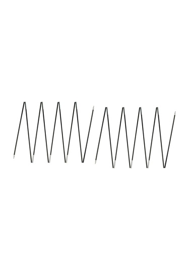 Homyl Fiberglas Çadır Direkleri Yedek Siyah 3,9-m-3-ila-4-kişi Siyah