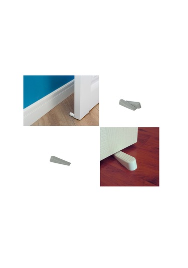 Kapı Stoperi - Kapı Altı Stoperi - Gri 2 Adet