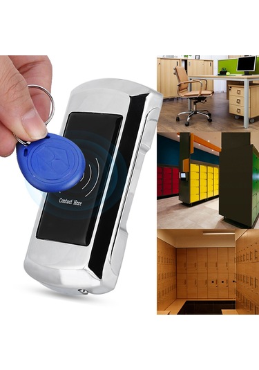 Geeroyoo Em108 Çinko Alyüminyum Elektronik Dolap Kilit: Tam Otomatik İşlem, Yüksek Kaliteli Malzeme, Güvenli Ve Dayanıklı Pil Dahil Değil