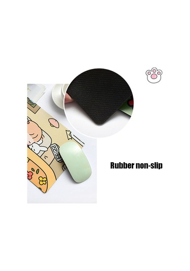 Sones 5 Adet Yaratıcı Sevimli Karikatür Tavşan Kız Mouse Pad Dizüstü Bilgisayar Öğrenci Mouse Pad Saklambaç