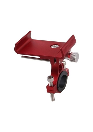 Novahub Motosiklet Telefon Tutacak Alüminyum Kırmızı Tutak Kırmızı