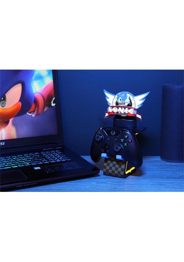 Sonic The Hedgehog Işıklı Stand Dualsense Dualshock Oyun Kolu Tut