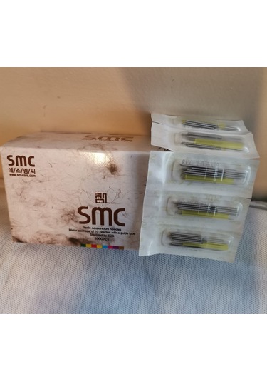 Smc Akupunktur İğnesi 0.22x13 mm 1000'lik Kutuda 10arlı