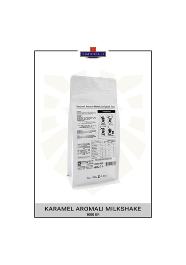 Simonelli Milkshake Karamel Aromalı 1 KG