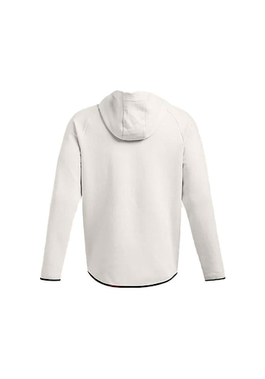 Under Armour Unstoppable Flc Fz Hd Eu Erkek Sweatshirt 1389352-110 Beyaz-beyaz Beyaz