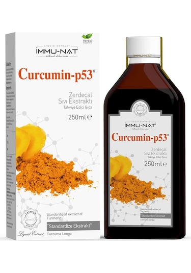 İmmu- Curcumin-p53 Zerdeçal Sıvı Ekstraktı 250 ML