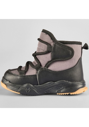 Vicco Bull Phylon Kauçuk Taban Ortopedik Çocuk Kar Botu Siyah