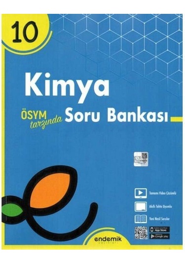 10.Sınıf Kimya Soru Bankası- Endemik Yayınları