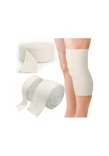 Lumaworld 1 Rulo Esnek Tüp Bandaj - Kol Bacak Sıkıştırma Bandajı 1.97x393.7inç