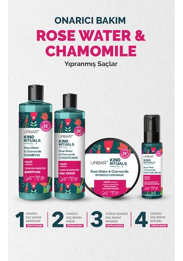 Kind Rituals Rose Water Chamomile Saç Bakım Serumu 100 Ml