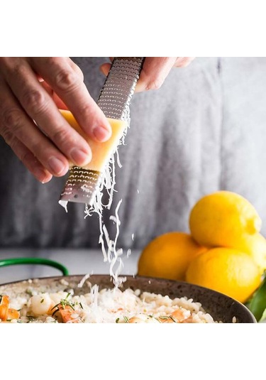 Taşınabilir Dikdörtgen Paslanmaz Çelik Peynir Grater Araçları Çikolatalı Limon Meyve Soyucu Renkli Kutu Mavi