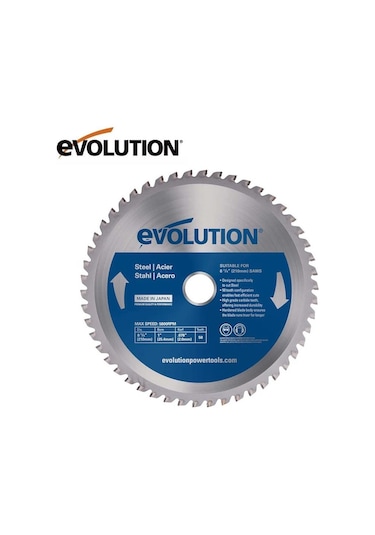Evolution M210tct-50ms Yumuşak Çelik Daire Testere Bıçağı, 210mm