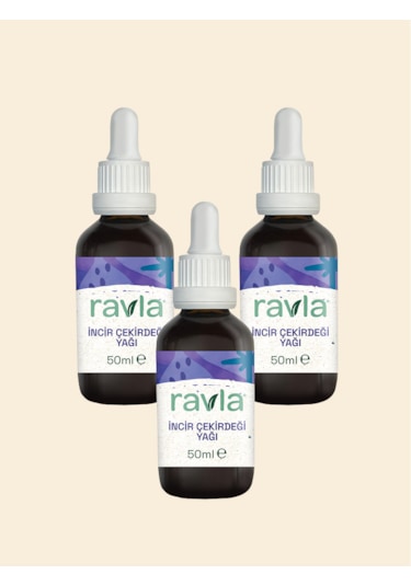 3'lü Ürün - Ravla İncir Çekirdeği Yağı 50ml 50 ML