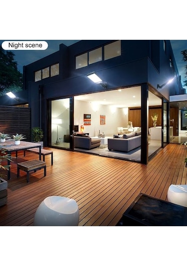 Novahub 616 Güneş Enerjili Sokak Lambası Led İnsan Vücudu İndüksiyon Bahçe Lambası, 72 Smd Uzaktan Kumanda Yok 3187