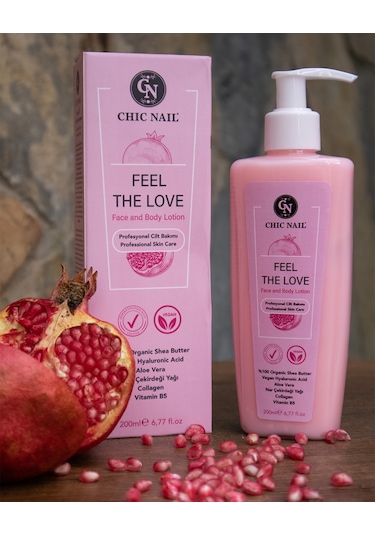 Chic Nail Feel The Love Yüz ve Vücut Losyonu 200 ML