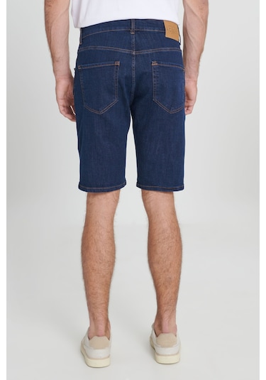 Ac&Co / Altınyıldız Classics Erkek K.Lacı Slim Fit Dar Kesim Pamuklu Esnek Denim Şort