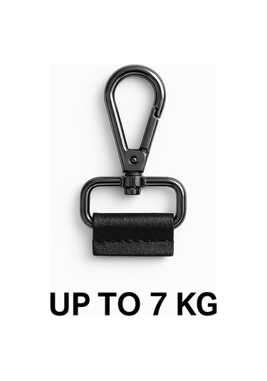 Deri Çanta Omuz Askısı Gri Metal Kancalı Ortopedik Destekli 8683255013975