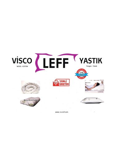 Viscoleff Doğal Pamuk Yastık 50 x 70 CM