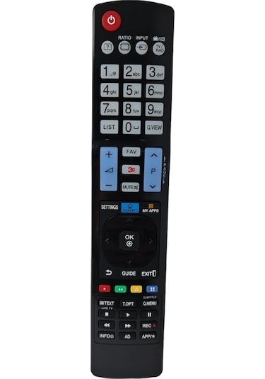 Electroon LG Smart LED TV Uyumlu Settings-Smart Tuşlu Kumanda