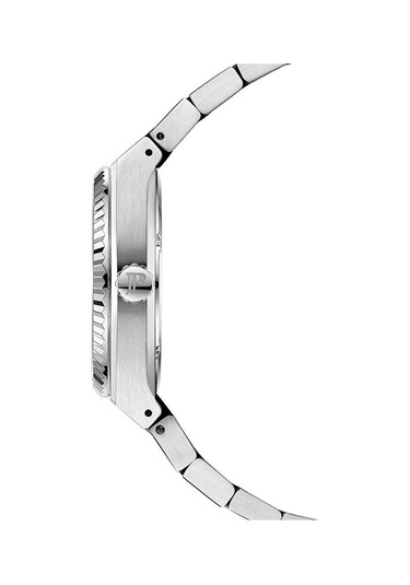 Jacques Philippe Jpqgc571336 Swiss Made Quartz Çelik Gri Mavi Kadran Safir Cam 40 Mm Erkek Kol Saati Gri