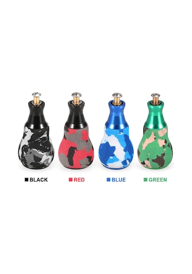 Qingmipy Eva Kayak Makinesi Tutamak Kolu - Kayganlık Engelleme, Kırık Kolu Değiştirme - Kırmızı Tek Adet