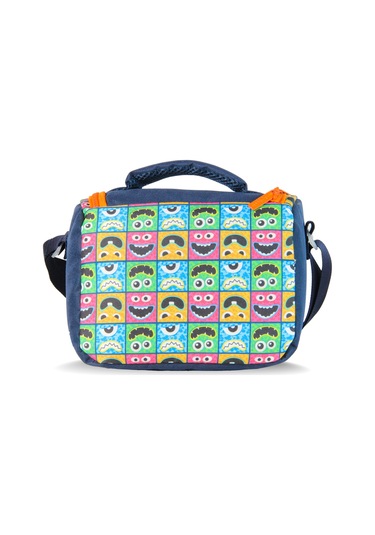 Wia Monster Erkek Çocuk Termoslu Beslenme Çantası Lacivert