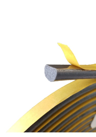 Atlastek Metal 7x20.mm/10.mt Kapı Pencere Fitil Conta Bant