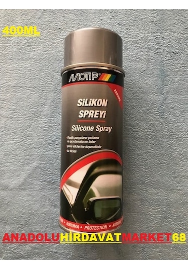 Motip Silikon Sprey Parlatıcı Koruyucu Gıcırtı Keser 400 ML