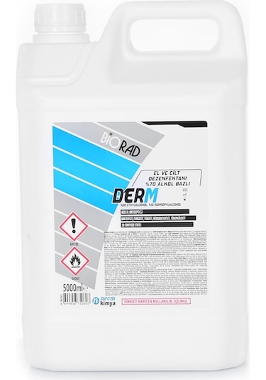 Biorad Derm El ve Cilt Dezenfektan 5 L