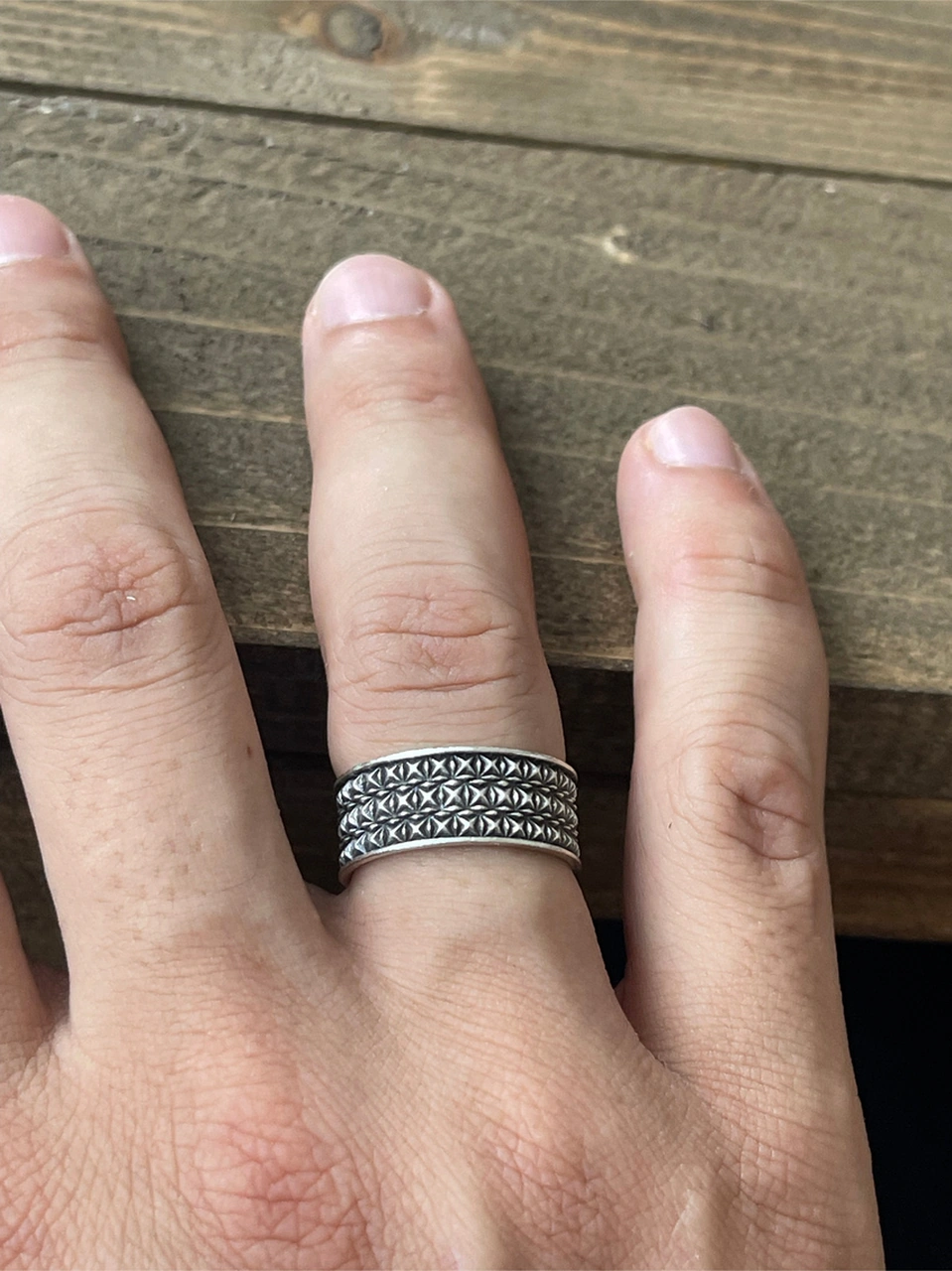 Ayarlanabilir Ölçü 925 Ayar Gümüş Kaplama Klasik Desen İşçilikli Tasarım Yüzük Turuncu Kırmızı