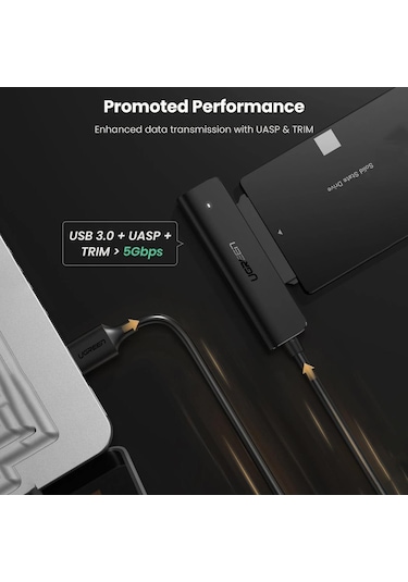 Ugreen Usb 3.0 To Sata 3 Dönüştürücü Adaptör