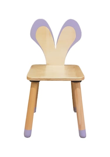 Wood&Joy Renkli Fare Sandalye Gri