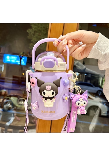 Jolıta Sanrio Kuromi 316 Yalıtımlı Öğrenci Su Şişesi 700 ML Mor