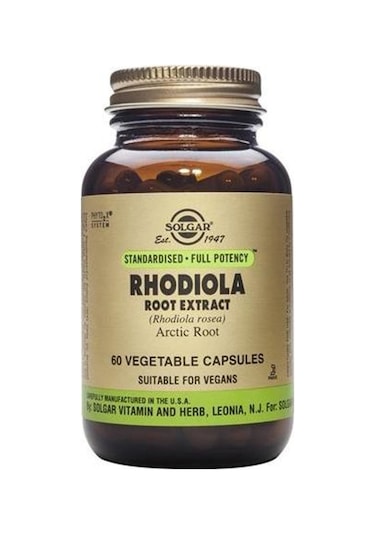 Solgar Rhodiola Root Extract 60 Kapsül