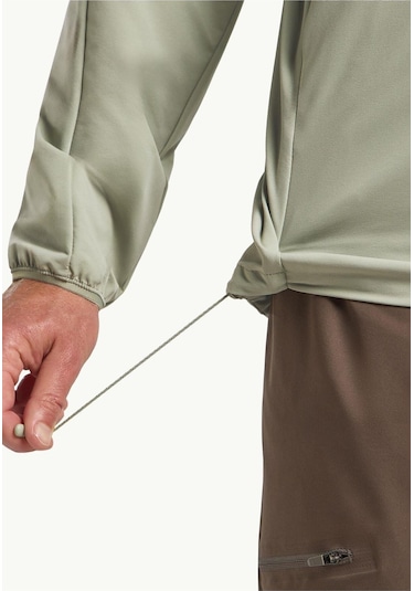 Jack Wolfskın Prelıght Strıde Jkt M Erkek Mint Leaf Outdoor Ceketi A63775-50023 Yeşil