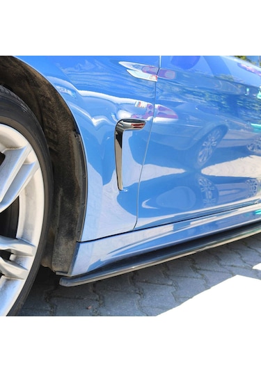 Bmw 4 Serisi 4.20 Marşpiyel Alt Çıta Set Performans Parlak Siyah