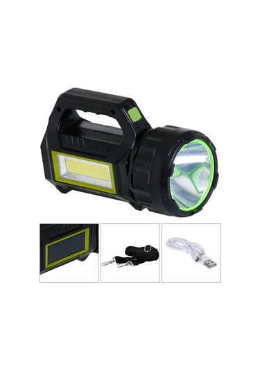 Everton Rt-t95 30w Çok Fonksiyonlu Taşınabilir Fener-9849 Siyah