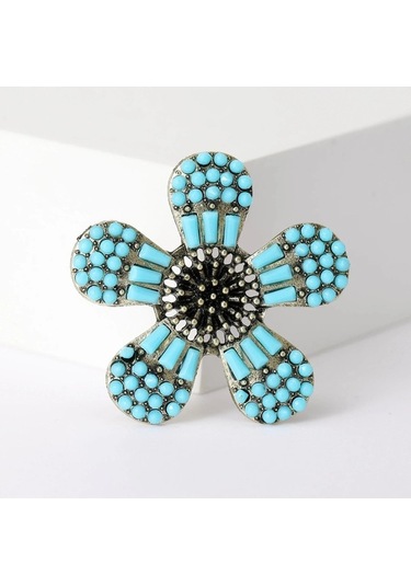 Ganzhoushop Yıldız Unisex Turkuaz Tibet Stil Rhinestone Red3916 Pins Multı Renkli Mavi Kadınlar İçin Broşlar Sg 优化说明 1. 将原标题中的"multı Multı"简化为"multı Renkli" 多色 减少重复并保留核心信息 2. 总字符数增至100 含空格 保持土耳其语 型号 Red3916 和关键描述不变 3. 用 Çok Renkli