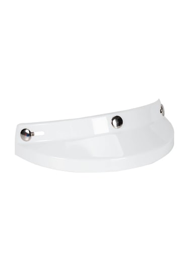 Suofeng Evrensel Motosiklet 3 Düğmeli Çevirmeli Vizörlü Açık Yüz Kaskı Rüzgarlık